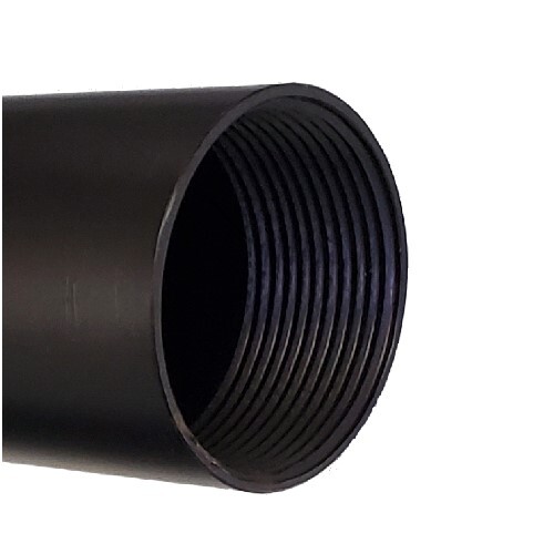 1-5/16 Aluminum Oil Rubbed Bronze Tube - 4 Foot - Threaded