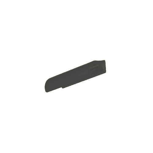 Aluminum Drawer Pull Satin Black Anodized