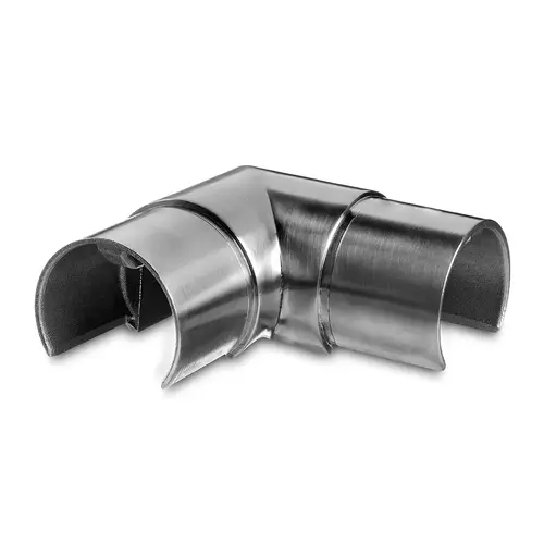 90 degree Horizontal Cap rail Con 316 SS MOD 6313 - pack of 2