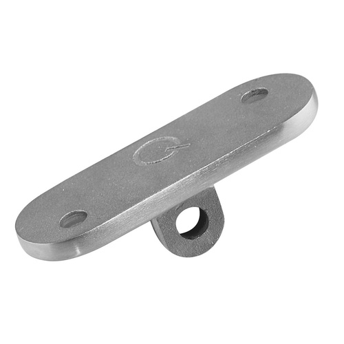 Adjustable Handrail Plate 316 SS Satin Brushed