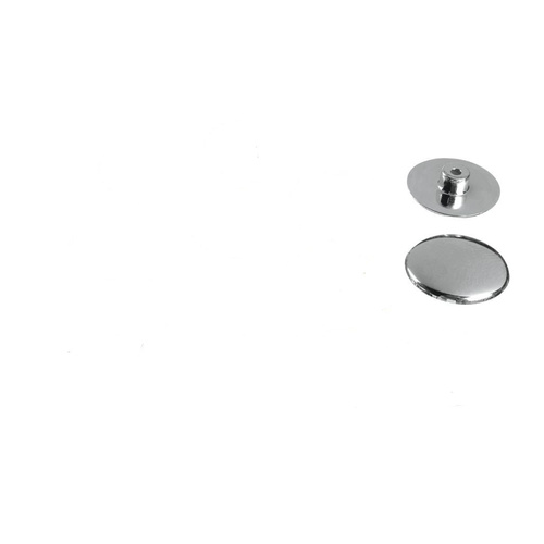 Screw Covers for Glass Clamps Chrome Plated