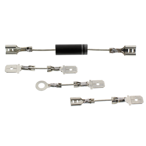 Universal Diode Kit using Two 1/4 in. Female Quick Disconnect Terminal Adapters