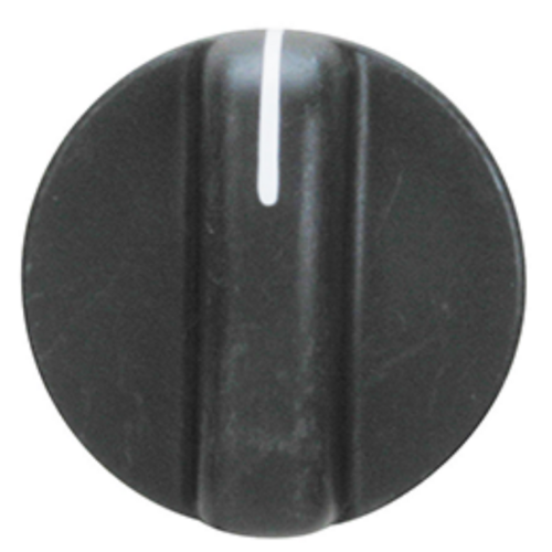 Burner Knob, Whirlpool Range, Black for Whirlpool