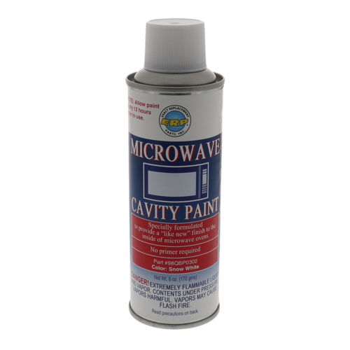 Exact Replacement Parts 98QBP0302 Microwave Spray Paint (Snow White)