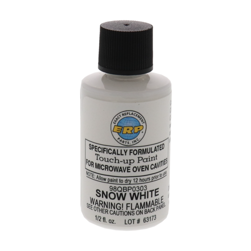 Exact Replacement Parts 98QBP0303 Microwave Touchup Paint (Snow White)