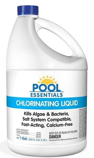 Pool Essentials 26489355043 Pool Essentials 10% Pool Shock Liquid Chlorine - 6/1 gallon