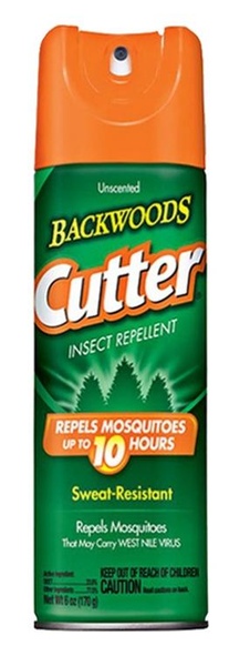 CUTTER HG-96280 Insect Repellent Backwoods Liquid For Mosquitoes 6 oz