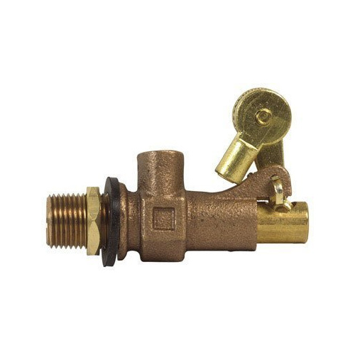 ProLine SERIES 109-803 1/2" Bronze Float Valve - Male Inlet to Plain Outlet