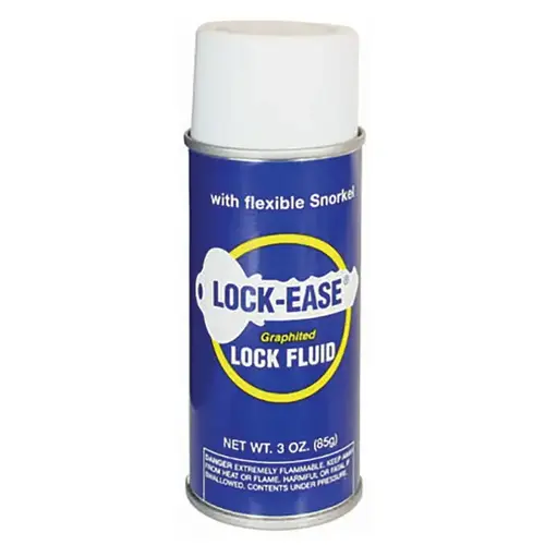 Lock-Ease LE-5 Lock-Ease Graphite Lock Fluid, 3 oz. Aerosol