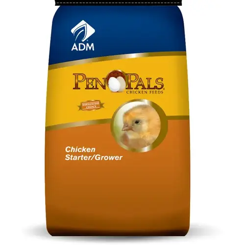 Pen Pals Chick Starter/Grower Medicated Crumbles 25-LB