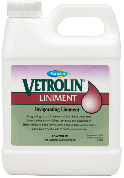 Central Garden 80192 FARNAM VETROLIN LINIMENT - 32 OZ