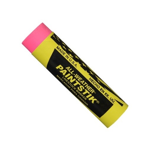 LACO/MARKAL 61012 Paintstick Livestock Marker, All Weather, Fluorescent Pink