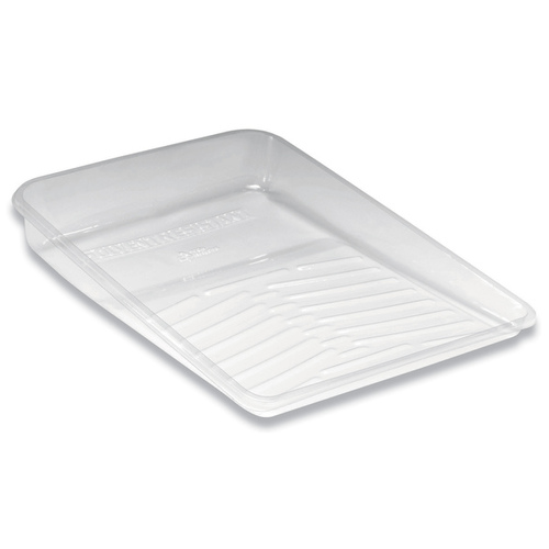 Paint Tray Liner, Plastic, Clear