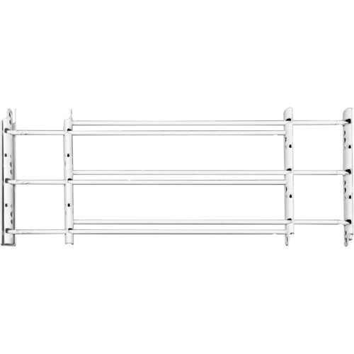 KNAPE & VOGT MFG CO 1133- Window Security Guard, Adjustable, 3-Bar