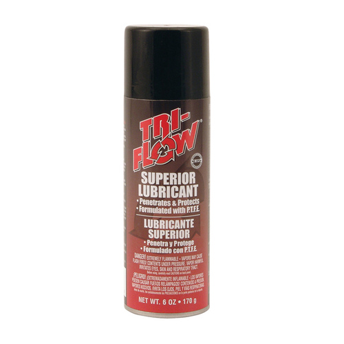 Tri-Flow Lubricant with PTFE, 6-oz. Aerosol