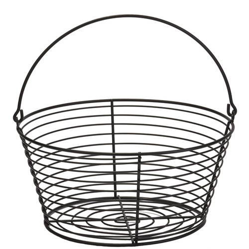 Egg Basket For Game Birds/Poultry Black