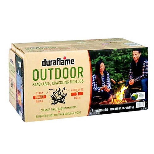 Duraflame 00287 287 Fire Log, 3 hr Burn Time - pack of 3