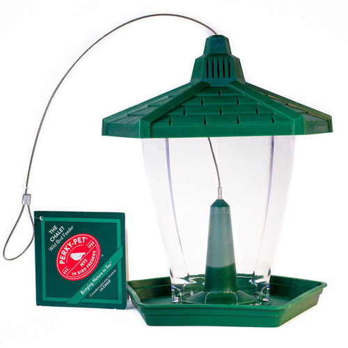 Bird Feeder Wild Bird 1.25 lb Plastic 1 ports Green