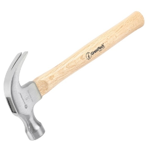 Great Neck Saw M16C GreatNeck 16 oz Curved Claw Hammer with Hardwood Handle Ash