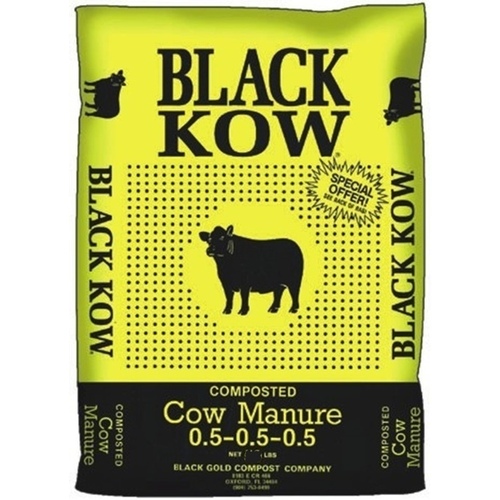 Black Kow Composted Cow Manure 5lbs - pack of 6