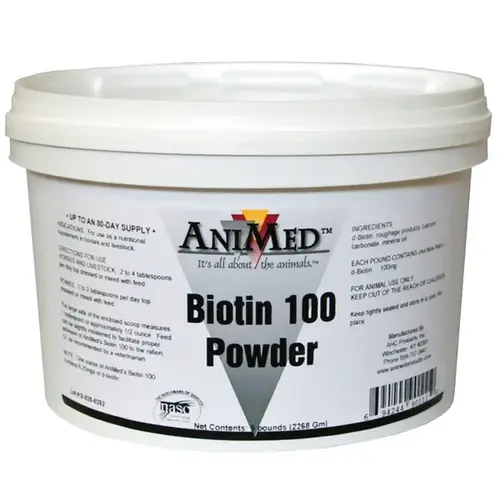 Biotin 100 Powder 5-lb Jar