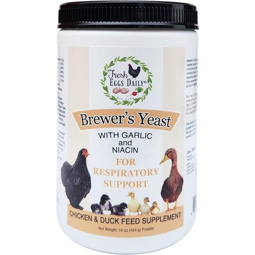 Behlen BYG-16 Brewer's Yeast with Garlic & Niacin - 16 oz