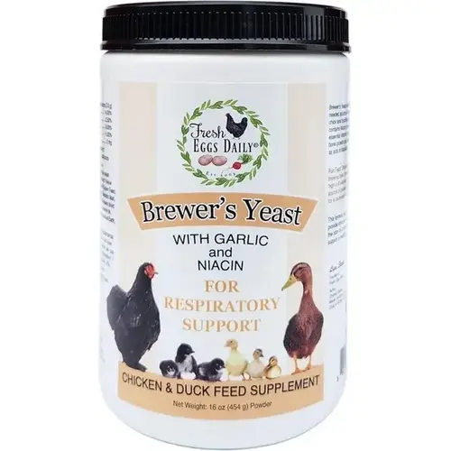 Brewer's Yeast with Garlic & Niacin - 16 oz