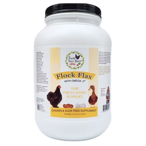 Behlen FLAX-4 Flock Flax with Omega 3 - 4 lbs.