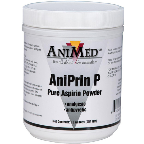 AHC Products Inc - AniMed 053-90011 AniPrin P - Aspirin for Horses 16-oz