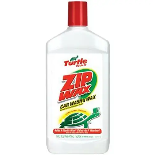 TURTLE WAX T75A Quick & Easy Car Wash Concentrate, 16 fl-oz Bottle, Liquid, Lemon Light Green