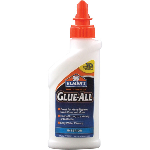 Glue Elmer's High Strength Polyvinyl acetate homopolymer 4 oz Clear