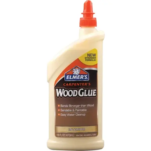 Carpenter's Wood Glue, Yellow, 16 oz Bottle