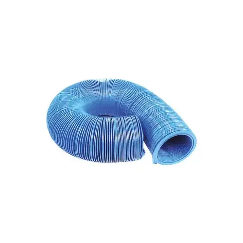 Sewer Hose, 3 in ID, 10 ft L, Blue