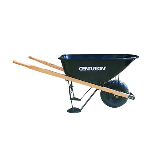 CENTURION 1531 6-cu ft Steel Wheelbarrow with Wooden Handles