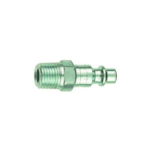 Air Plug Steel 1/4 Male 1 - pack of 10