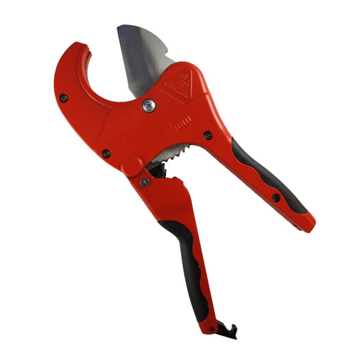 Superior Tool 37116 Pipe Cutter, 2-1/2 in Max Pipe/Tube Dia, 1/8 in Mini Pipe/Tube Dia, Stainless Steel Blade Black/Red