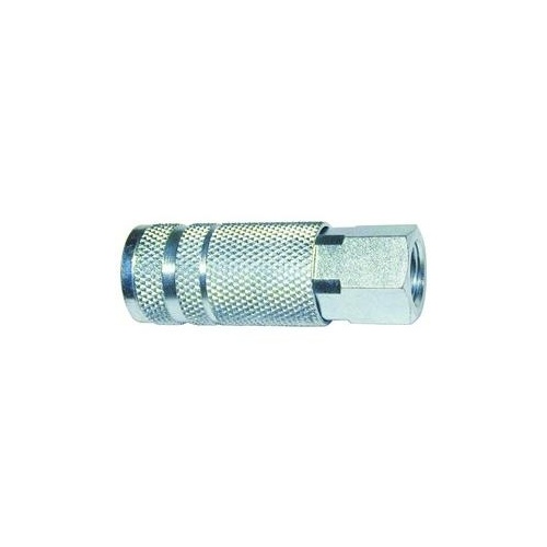 Tru-Flate 13-435 Coupler, 1/4 in, FNPT, Steel