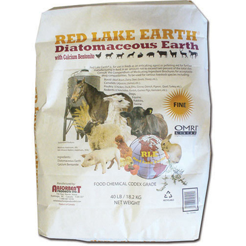 Red Lake Earth Diatomaceous Earth 40-lbs Fine Granulations