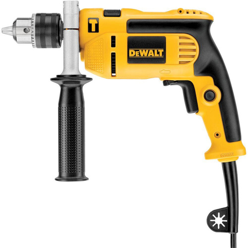 Hammer Drill, 7 A, Keyed Chuck, 1/2 in Chuck, 0 to 2800 rpm Speed Yellow