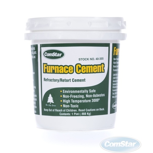 ComStar 43110179 1/2 Pint Non-Asbestos Furnace Cement