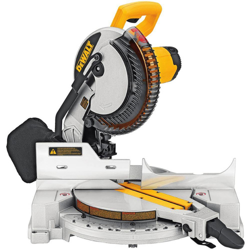 DW713 Miter Saw, 120 V, 15 A, 10 in Dia Blade, 2 x 6 in 45 deg, 4 x 4 in at 90 deg Cutting Capacity Yellow