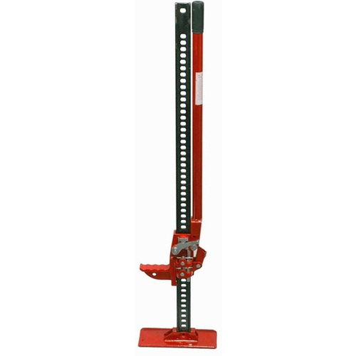 American Power Pull 14100 Power Jack, 7,000-Lb. Capacity, Steel Base, 48 In. Red