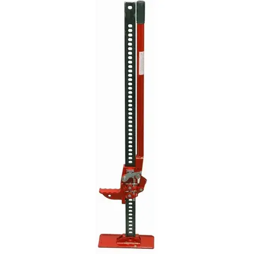 Power Jack, 7,000-Lb. Capacity, Steel Base, 48 In. Red