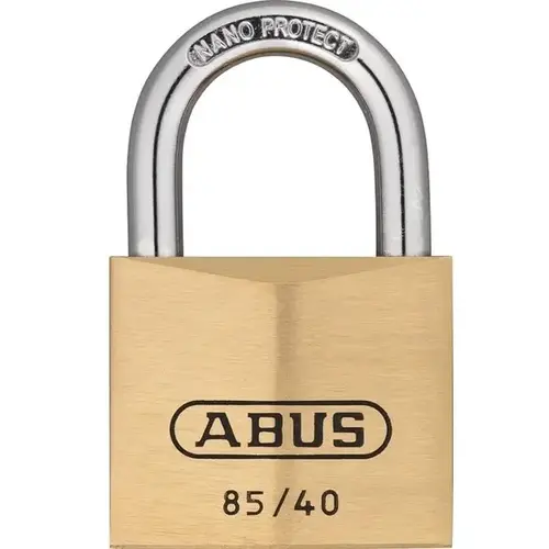 Abus 85/40mm Brass Padlock