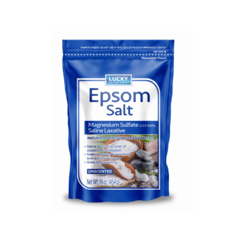 DELTA BRANDS, INC. 11140-12 Magnesium Sulfate U.S.P. Epsom Salt, 16 Oz