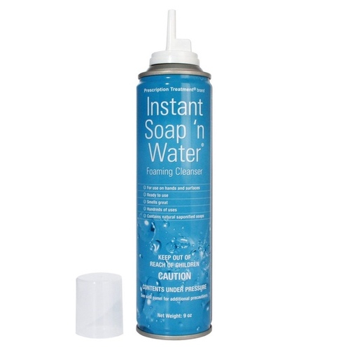 Instant Soap 'N Water Foaming Cleanser 9-oz