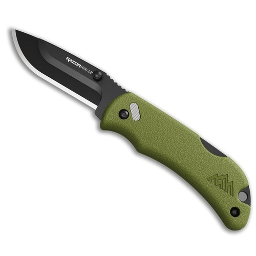 Outdoor Edge - A Revo Brands Company RMG222C Outdoor Edge Razor Mini 2.2" - Green