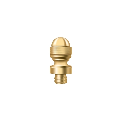 1/2" Diameter Acorn Tip Hinge Finials Lifetime Polished Brass - pack of 10