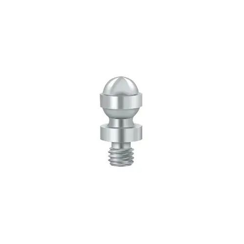 5/16" Diameter Acorn Tip Door Cabinet Hinge Finials Polished Chrome - pack of 10