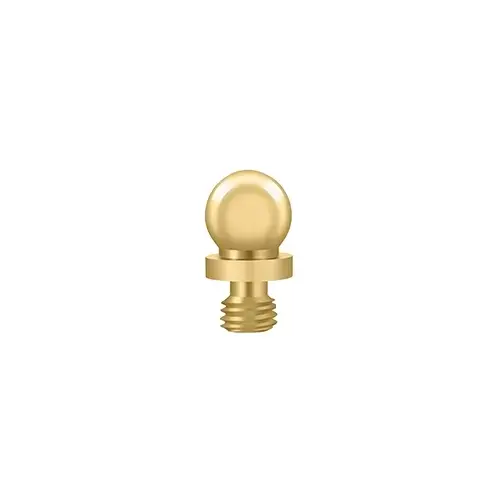 Deltana CHBT003 Ball Tip in PVD Polished Brass
